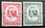 Deutsche Reich 1934"Schiller"Michelnr 554/555 mooi postfris, Postzegels en Munten, Postzegels | Europa | Duitsland, Ophalen of Verzenden
