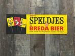 Oude affiche Breda bier 3 hoefijzers, Ophalen of Verzenden, Gebruikt, Overige typen, Overige merken