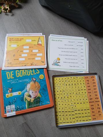 De Gorgels Spellingsdoos - Magnetisch & Leerzaam! beschikbaar voor biedingen
