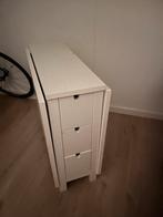 Klaptafel met 6 laadjes IKEA Norden, Huis en Inrichting, Ophalen, 50 tot 100 cm, Zo goed als nieuw, 3 of 4 laden