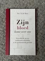 Ds. C.P. de Boer - Zijn bloed kome over ons, Ophalen of Verzenden, Zo goed als nieuw, Christendom | Protestants