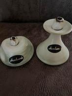 2 olielampjes, Huis en Inrichting, Woonaccessoires | Kandelaars en Kaarsen, Ophalen, Minder dan 25 cm