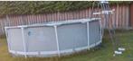 Intex Zwembad 3.55m + Trap & Pomp, Gebruikt, 80 tot 120 cm, Rond, 300 cm of meer