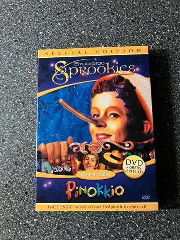 Pinokkio - Studio 100 Musical Dvd+CD beschikbaar voor biedingen