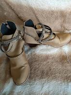 Beige Enkellaarsjes met Blokhak maat 42, Kleding | Dames, Beige, Lage of Enkellaarzen, Ophalen of Verzenden, Onbekend