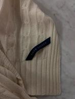 Ralph Lauren sjaal met label stitching in off white, Nieuw, Ophalen of Verzenden, Sjaal