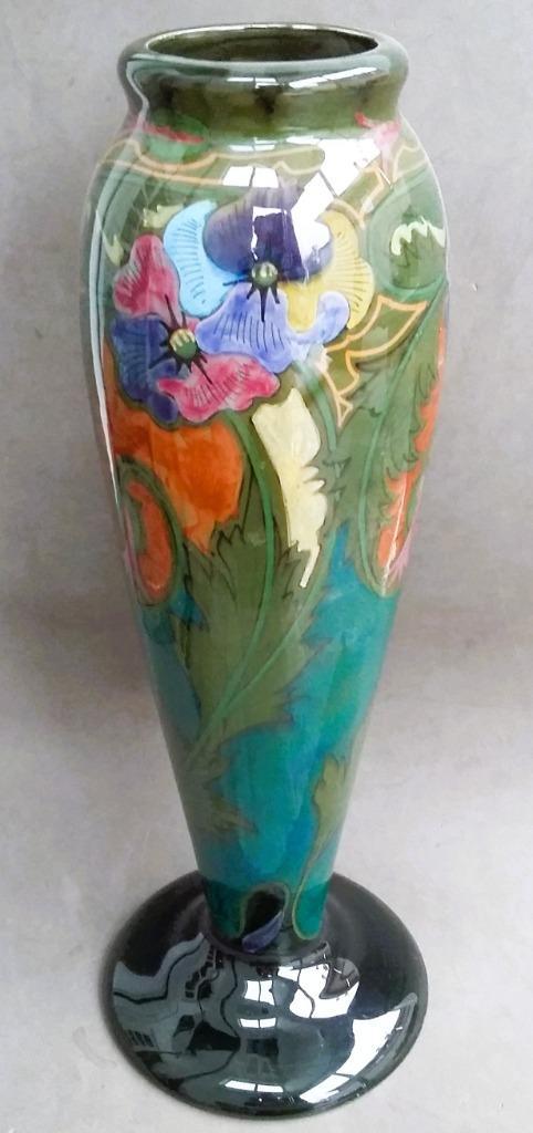 Om 1910 GROTE Vaas Koninklijke Plateelbakkerij Zuid-Holland, Antiek en Kunst, Antiek | Vazen, Ophalen of Verzenden