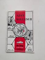 AJAX - Willem II Programmablad seizoen 1983/84 no 1, Verzamelen, Verzenden, Zo goed als nieuw, Ajax, Boek of Tijdschrift