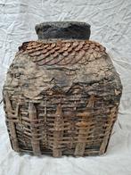 Vintage decoratieve potten, Ophalen of Verzenden, Rechthoekig, Hout
