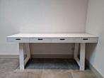 Sidetable ook te gebruiken als bureau of hobbytafel (wit), Huis en Inrichting, Ophalen, Gebruikt, 150 tot 200 cm, Rechthoekig