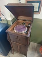 Antieke grammofoon, Ophalen