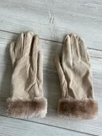 Suede dames handschoenen maat S, Ophalen of Verzenden, Zo goed als nieuw
