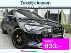 Audi e-tron 50 Quattro S Line Black/ Pano/ Trehkaak/ 27dkm, Auto's, Automaat, 71 kWh, Leder en Stof, Zwart