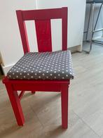 IKEA stoeltje kind rood, Gebruikt, Ophalen
