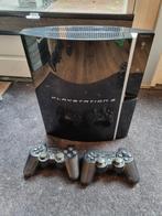 Playstation 3, Ophalen of Verzenden, Gebruikt, Met 2 controllers, Slim