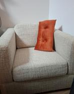 Fauteuil met poef (hooker ), Huis en Inrichting, Ophalen, Gebruikt, Eenpersoons, 75 tot 100 cm