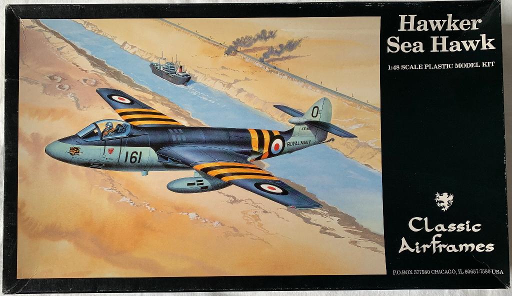 Classic Airframes 465, Hawker Sea Hawk (MLD) - 1/48, Hobby en Vrije tijd, Modelbouw | Vliegtuigen en Helikopters, Nieuw, Vliegtuig