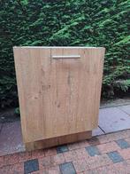 Vaatwasser met front, Ophalen, Gebruikt, Inbouw, 45 tot 60 cm