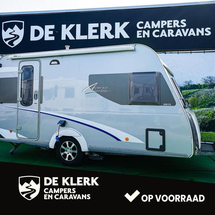 Bürstner Averso 390 TS (bj 2009), Caravans en Kamperen, Caravans, Bedrijf, tot en met 4, 750 - 1000 kg, Bürstner, 5 tot 6 meter