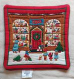 kussenhoes vintage traditioneel patchwork, volgnr 19, Huis en Inrichting, Woonaccessoires | Kussens, Ophalen of Verzenden, Zo goed als nieuw