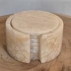 onderzetters onyx marmer set van 6 sale, Huis en Inrichting, Glas of Kopje, 2841bh, Nieuw, Ophalen of Verzenden