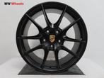 Originele Porsche Boxster Cayman 20 inch velgen satin zwart, Auto-onderdelen, Banden en Velgen, Gebruikt, Velg(en), -, -
