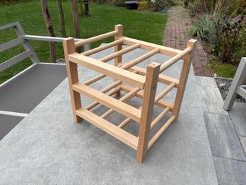 Wijnrekje hout beschikbaar voor biedingen