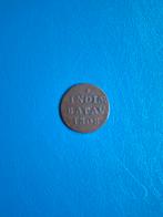 Zeldzame 1808 India Batav 1/16 Stuiver, Postzegels en Munten, Munten | Nederland, Ophalen of Verzenden, Vóór koninkrijk, Overige waardes