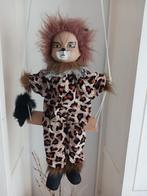 Luipaardkat-Clown op een schommel met zwarte muis, Ophalen of Verzenden, Zo goed als nieuw, Dier