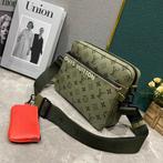 Louis Vuitton Trio Messenger Khaki Bag Nieuw, Sieraden, Tassen en Uiterlijk, Tassen | Schoudertassen, Nieuw, Groen, Overige merken