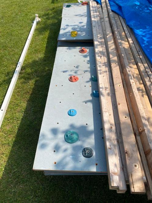 Klimwand, Boulderwand, Spraywall., Sport en Fitness, Klimsport, Gebruikt, Klimsport-accessoire, Ophalen