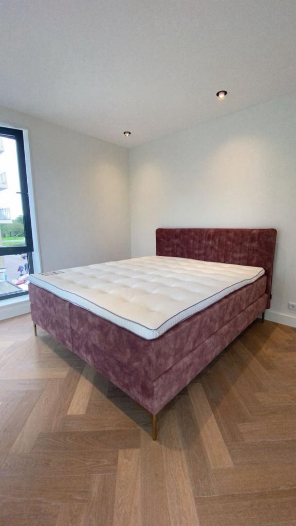 Cinderella Boxspring 180x200, Ophalen, Gebruikt, Zwart, Tweepersoons