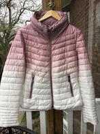 Damesjas + rits, kleurverloop roze naar wit, ong. mt. 38/40., Kleding | Dames, Jassen | Winter, Ophalen of Verzenden