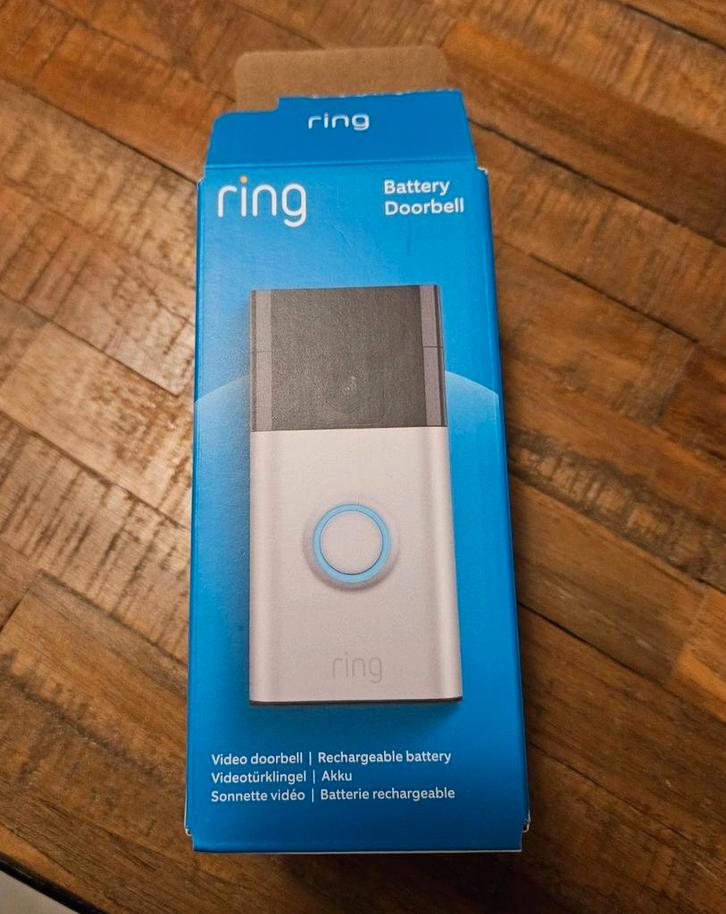 Ring video deurbel ongebruikt!, Huis en Inrichting, Deurbellen, Nieuw, Ophalen of Verzenden