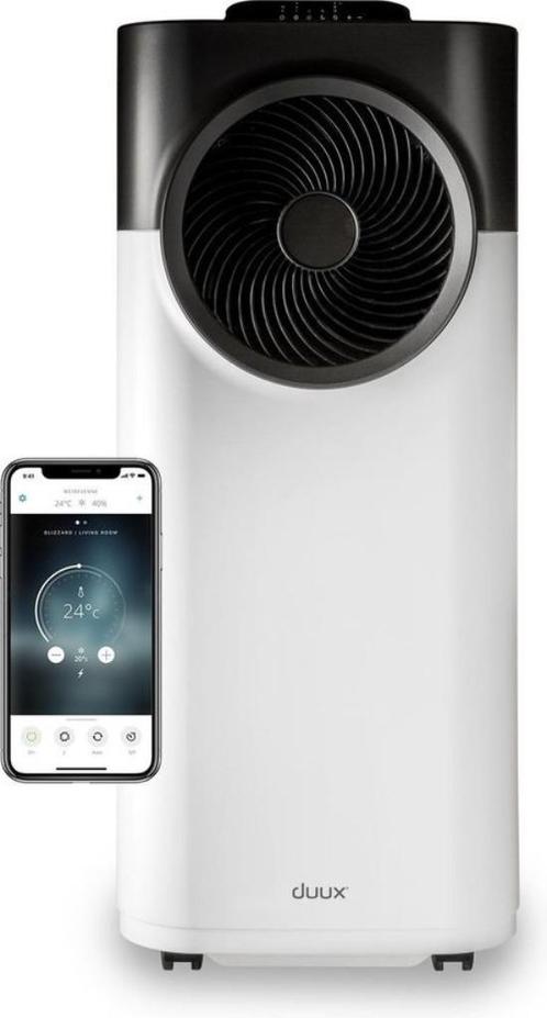 Duux Blizzard Smart Mobiele Airco - 10.000 BTU/u € 309,99, Witgoed en Apparatuur, Airco's, Nieuw, Mobiele airco, Minder dan 60 m³
