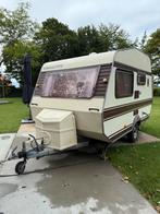 Retro caravan met voortent - 45 jaar., Overige merken, Standaardzit, Voortentlamp, Tot en met 2