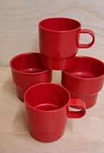 Mepal - set beker in rood, Ophalen of Verzenden, Gebruikt