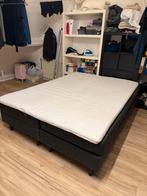 Boxspring 160x210 - Tweepersoonsbed, Ophalen, 210 cm, Tweepersoons, Zo goed als nieuw