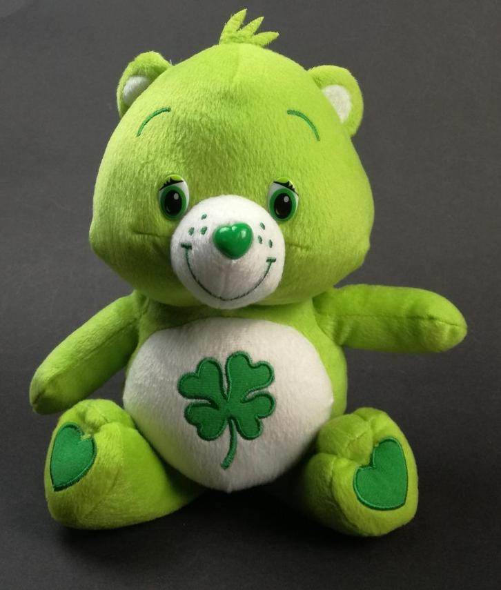 Care Bears / Troetelbeertjes GOOD LUCK BEAR 30 cm 2013 TCFC, Verzamelen, Speelgoed, Zo goed als nieuw, Verzenden