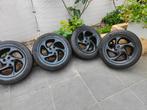 All season banden 195/60/r15 5x100 6-7 mm profiel met velg, Ophalen
