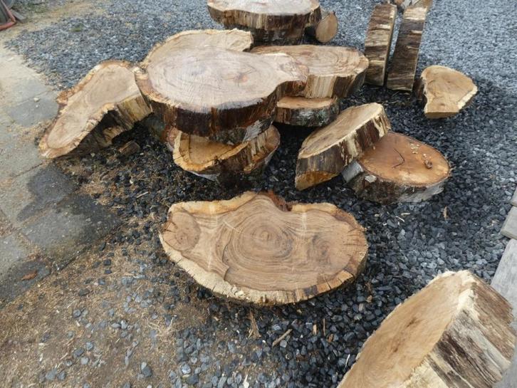boomschijven salontafel bijzettafel epoxy tafel sidetable, Huis en Inrichting, Tafels | Sidetables, Nieuw, 25 tot 50 cm, Overige vormen