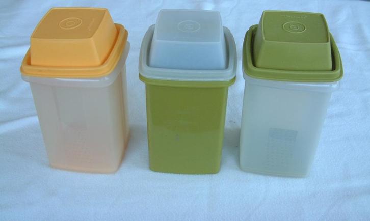 3 tupperware zuurpot zuurpotten met zeef, Huis en Inrichting, Keuken | Tupperware, Overige typen, Ophalen of Verzenden