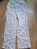 witte linnen positiebroek van Cocoon, maat 40, Maat 38/40 (M), Wit, Ophalen of Verzenden, Zo goed als nieuw