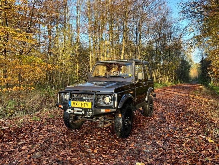 Suzuki Samurai Comm 4WD 1993, Auto's, Bestelauto's, Particulier, 4x4, Suzuki, Benzine, Handgeschakeld, Origineel Nederlands, Zilver of Grijs