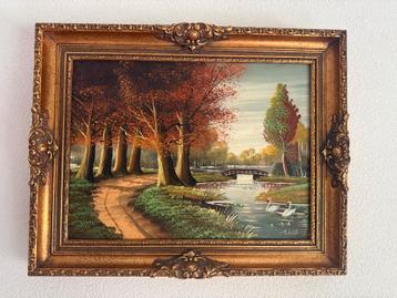 J van Riemsdijk mooi schilderij beschikbaar voor biedingen