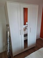 Kleding kast - Brimnes Ikea wit, Ophalen, Gebruikt, 100 tot 150 cm, Met hangruimte