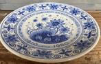 Delfts Blauw Afscheidsbord 1950 Aurora Dokkum (24 cm), Ophalen of Verzenden