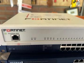 Fortigate 80E inclusief 19" rack beschikbaar voor biedingen