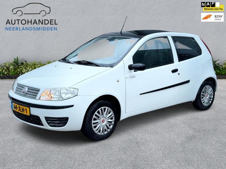 Fiat Punto 1.2 Active airco elektr.ramen stuurbekrachtiging, Auto's, Fiat, Bedrijf, Te koop, Punto, ABS, Airbags, Airconditioning