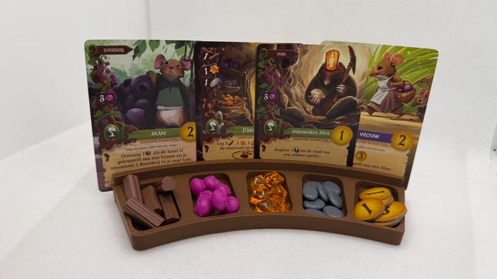 Everdell kaartenhouden met voedselopslag, Hobby en Vrije tijd, Gezelschapsspellen | Bordspellen, Nieuw, Ophalen of Verzenden